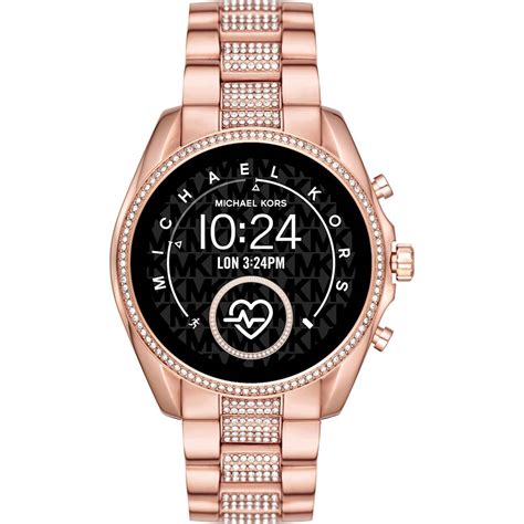 smartwatch roségold michael kors|mk watch rose gold smartwatch.